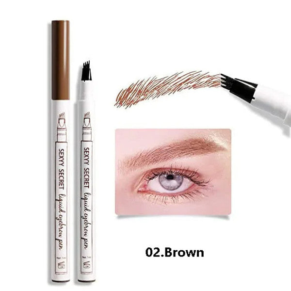 Flawless All-Day Waterproof Microblading Pen for Perfect Brows, Smudge-Proof & Long Lasting