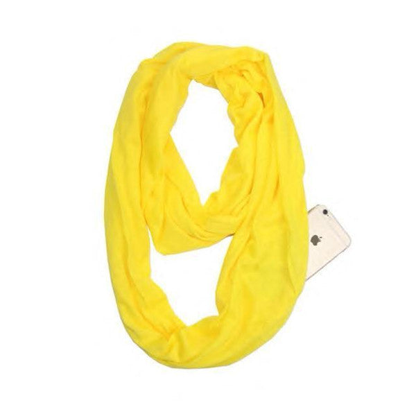 Anti Theft Scarf with Pocket
