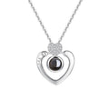 Double Heart Silver