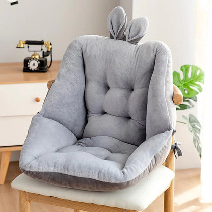 Experience Unmatched Comfort - Orthopedic Seat Cushion with Luxurious Velvet Cover, Perfect for All Seasons