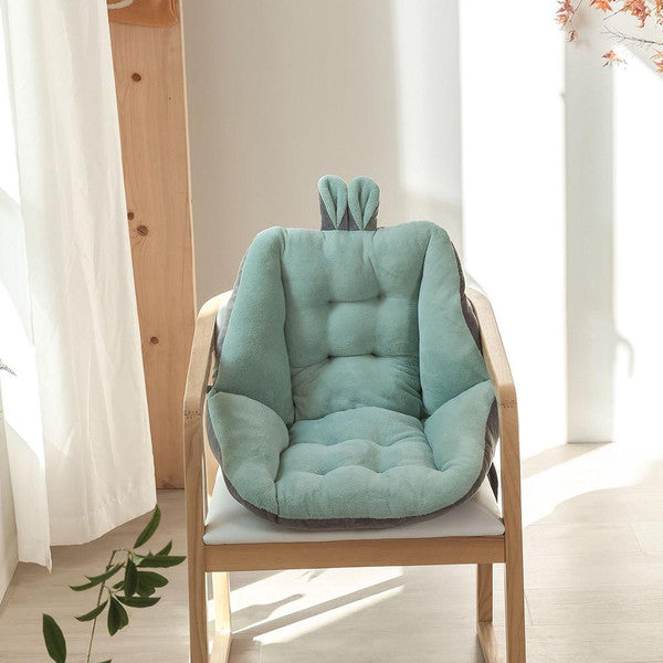 Experience Unmatched Comfort - Orthopedic Seat Cushion with Luxurious Velvet Cover, Perfect for All Seasons