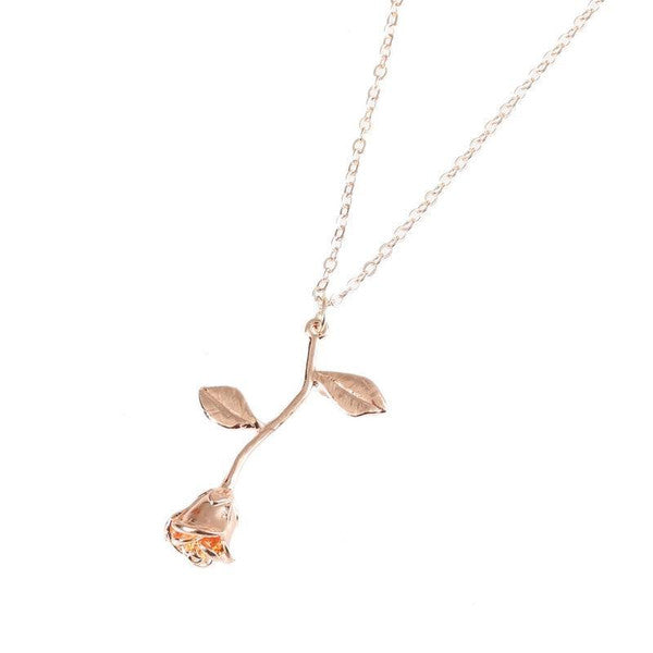 Rose Pendant Necklace