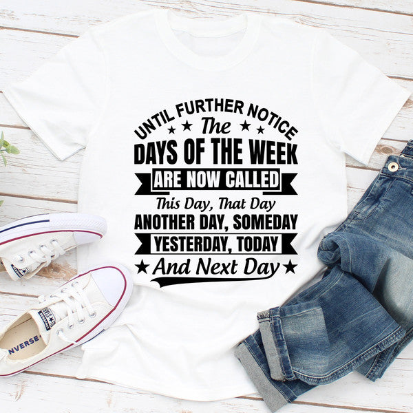 The Days Of The Week