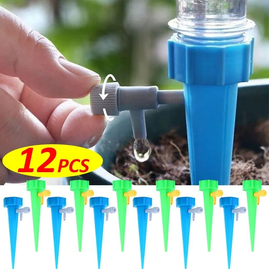 Adjustable Self-Watering Kits: Garden Drip Irrigation Control for Plants & Flowers