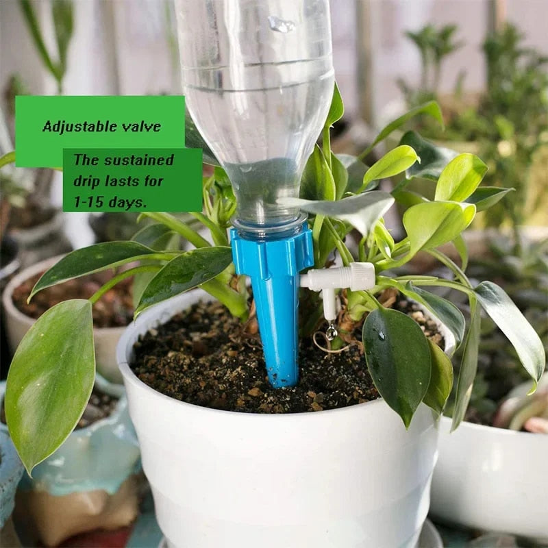 Adjustable Self-Watering Kits: Garden Drip Irrigation Control for Plants & Flowers