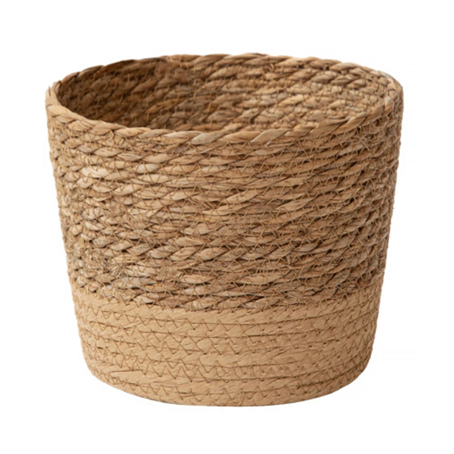 Handmade Rattan Flowerpot Basket for Garden: Woven Straw Weaving Plant Pot Storage