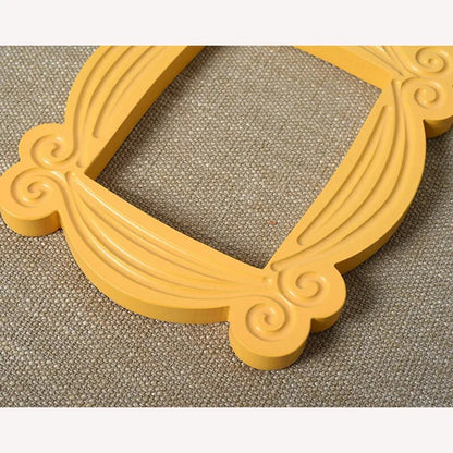 Friends TV Show Yellow Door Photo Frame | Polyresin Picture Display for Desk, Table Top, Gallery - Hanging Home Decor