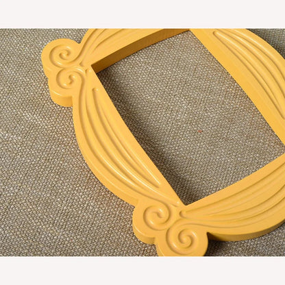 Friends TV Show Yellow Door Photo Frame | Polyresin Picture Display for Desk, Table Top, Gallery - Hanging Home Decor