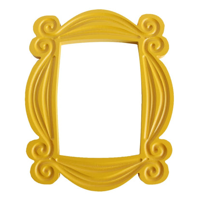 Friends TV Show Yellow Door Photo Frame | Polyresin Picture Display for Desk, Table Top, Gallery - Hanging Home Decor