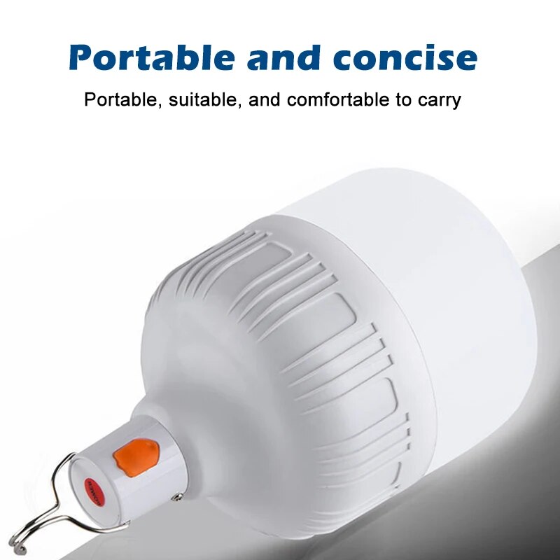 USB Rechargeable LED Camping Light | 3 Lighting Modes | Portable Outdoor Tent Lamp