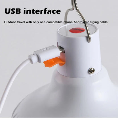 USB Rechargeable LED Camping Light | 3 Lighting Modes | Portable Outdoor Tent Lamp