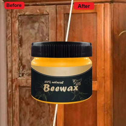 Eco Elegance - All-Natural 2-in-1 Beeswax Furniture Polish for Pristine Wood Restoration, Safe & Effective Beeswax