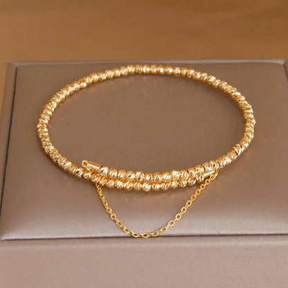 Shiny Zircon Letter Charm Bracelet: Classic Luxury Fashion Jewelry for Women - Perfect Wedding & Party Gift