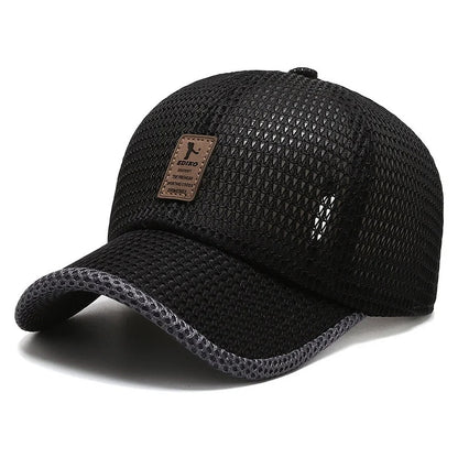 Adjustable Breathable Summer Baseball Cap | Quick Dry Mesh Hat for Men & Women | Outdoor Sports Running Cap