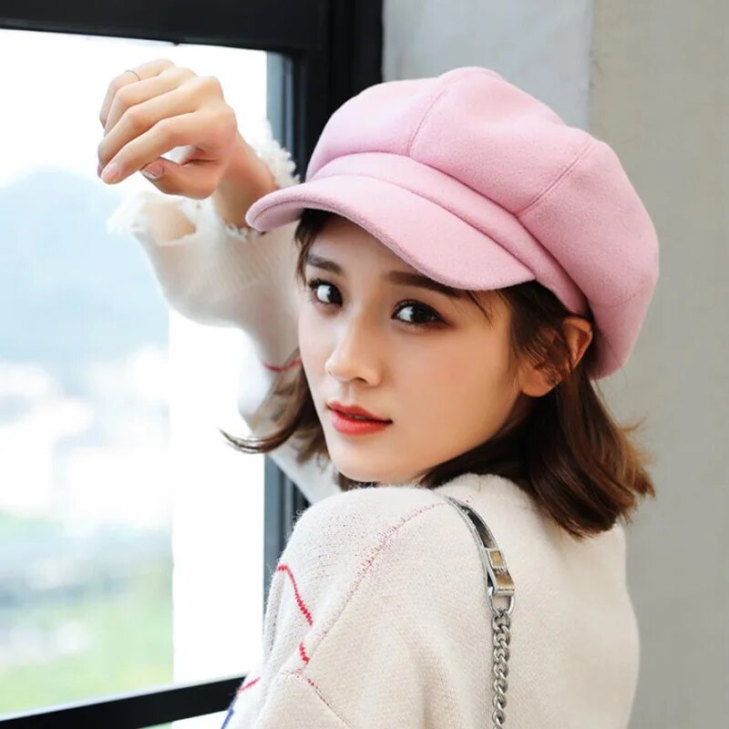 Women's New Arrivals Newsboy Gatsby Caps, Octagonal Baker Hats, Berets & Sunscreen Driving Hats