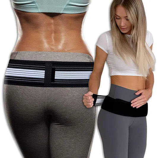 Sacroiliac SI Joint Hip Belt Lower Back Support-Hip Braces for Hip Pain Pelvic Support Belt Sciatica