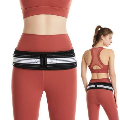 Sacroiliac SI Joint Hip Belt Lower Back Support-Hip Braces for Hip Pain Pelvic Support Belt Sciatica