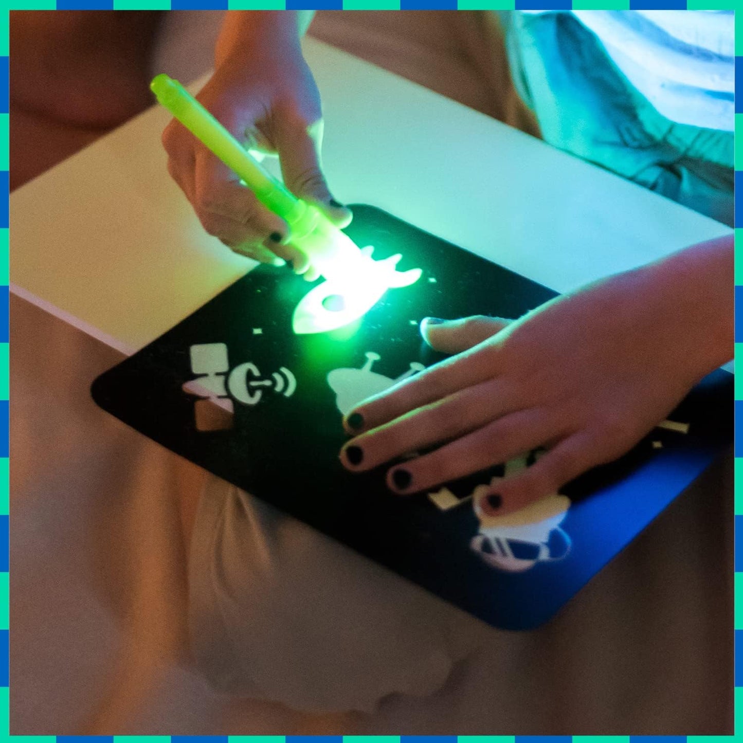Magic LED Drawing Board for Kids - Glow & Create
