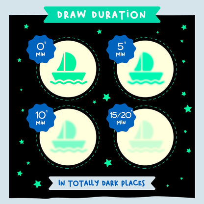 Magic LED Drawing Board for Kids - Glow & Create