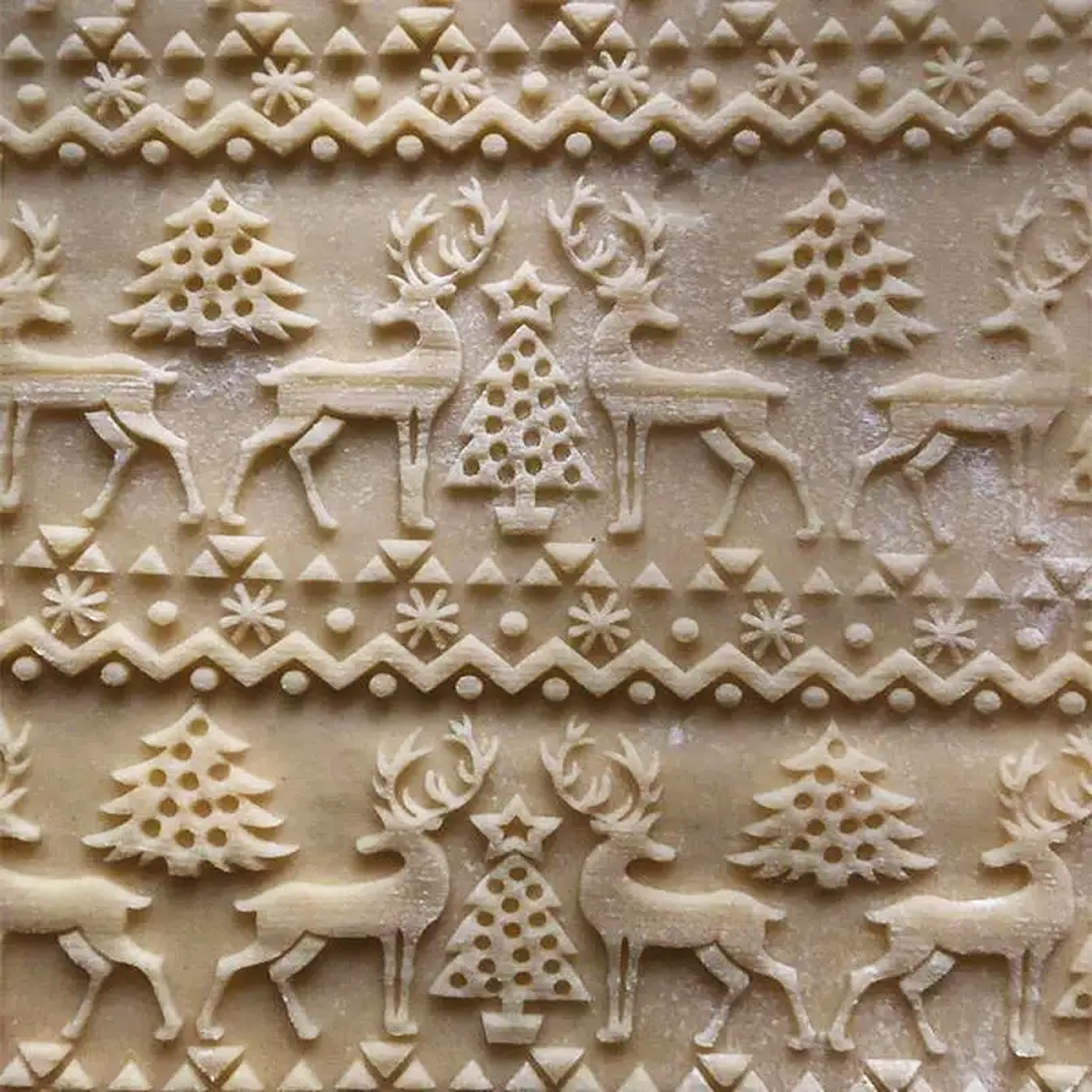 Christmas 3D Rolling Pin