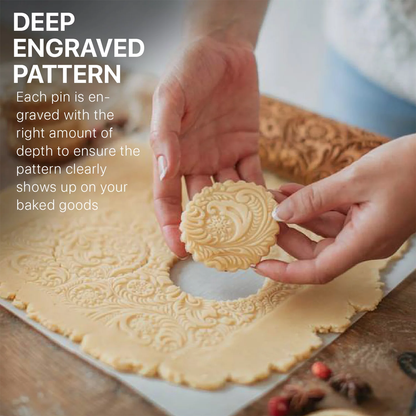 Christmas 3D Rolling Pin