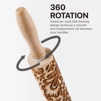 Christmas 3D Rolling Pin
