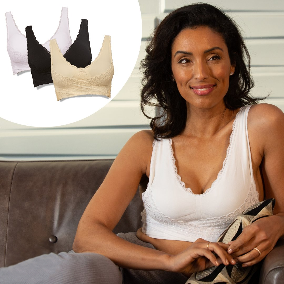 Seamless Wireless Lift Bra for Natural Support & Comfort | Breathable and Adjustables