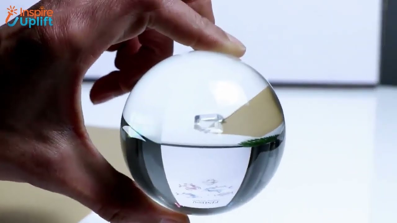 Crystal Ball Lens Photography Sphere - 60mm Ultra-Clear Crystal, Perfect for Creative Photography, Transparent