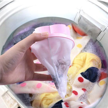 Daisy Laundry Hair Catcher - Reusable Washing Machine Lint Catcher, Safe for All Fabrics, Easy to Clean