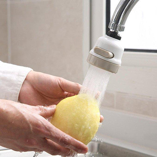 360 Degree Rotating Faucet Aerator – 3 Mode Adjustable Kitchen Sink Tap with Water Saving Extend Nozzle