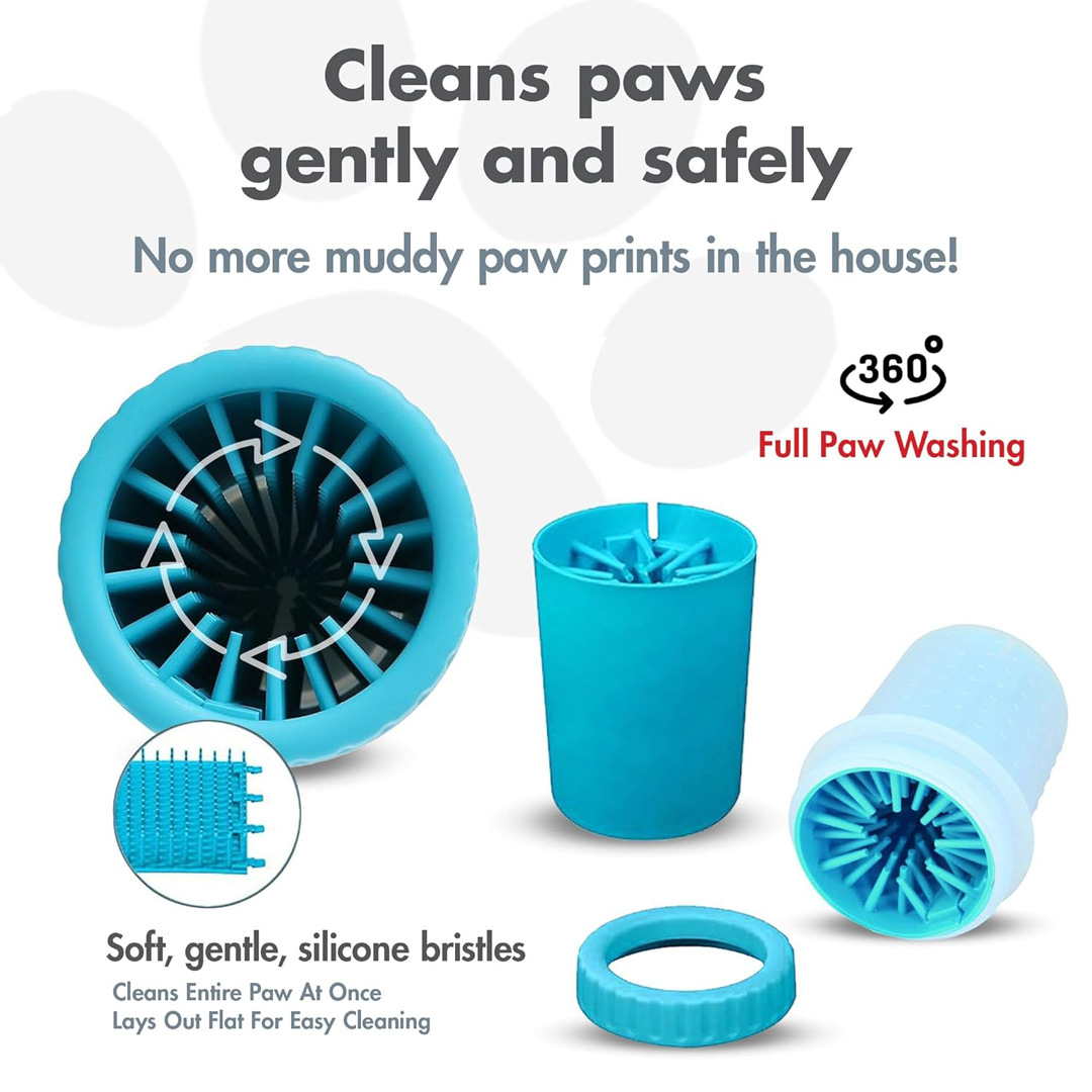 Dog Paw Cleaner – Portable Pet Paw Washer & Scrubber