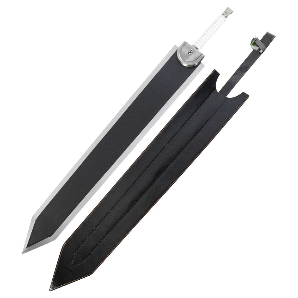 Anime Berserk Guts Buster Dragon, Slayer Sword Great Full Tang Cosplay Prop, for Collection, Stage Performance