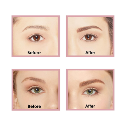 Deluxe Eyebrow Stamp Set Waterproof, Long-Lasting, Natural-Looking