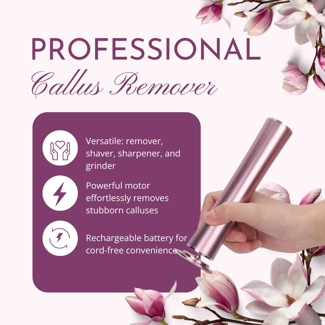 Professional Electric Foot File Callus Remover with Speed Control