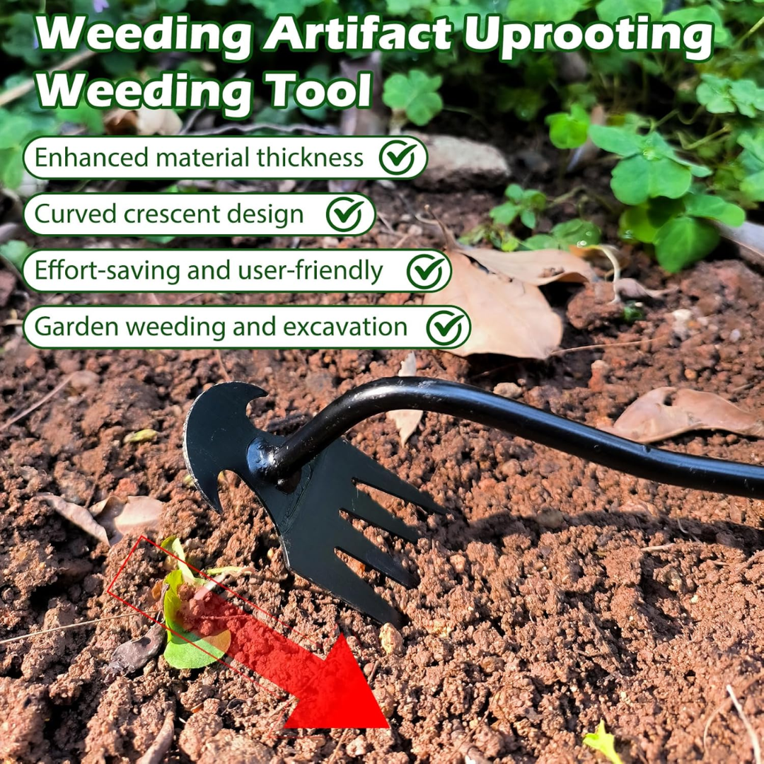 New Weeding Artifact Uprooting Weeding Tool