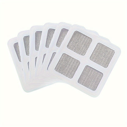 Disposable Hair Catchers for Shower Mesh Shower Drain Covers Floor Sink Strainer Filter Mesh Stickers Bathroom Accessory