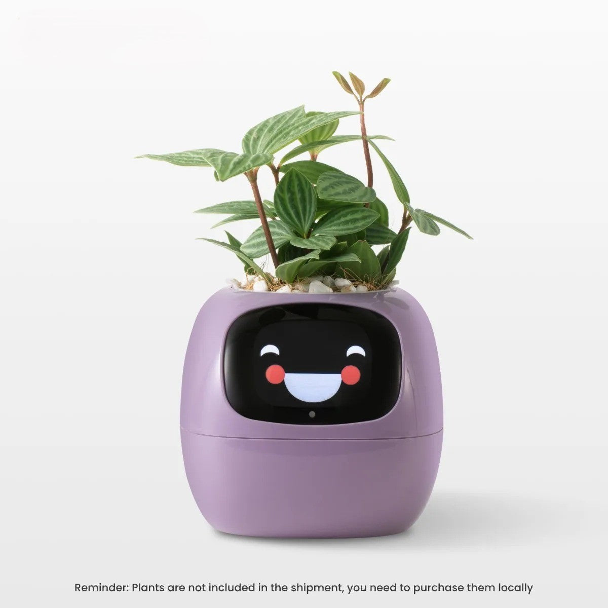 AI Smart Planter with 7 Sensors & 49 Expressions for Easy Plant Care