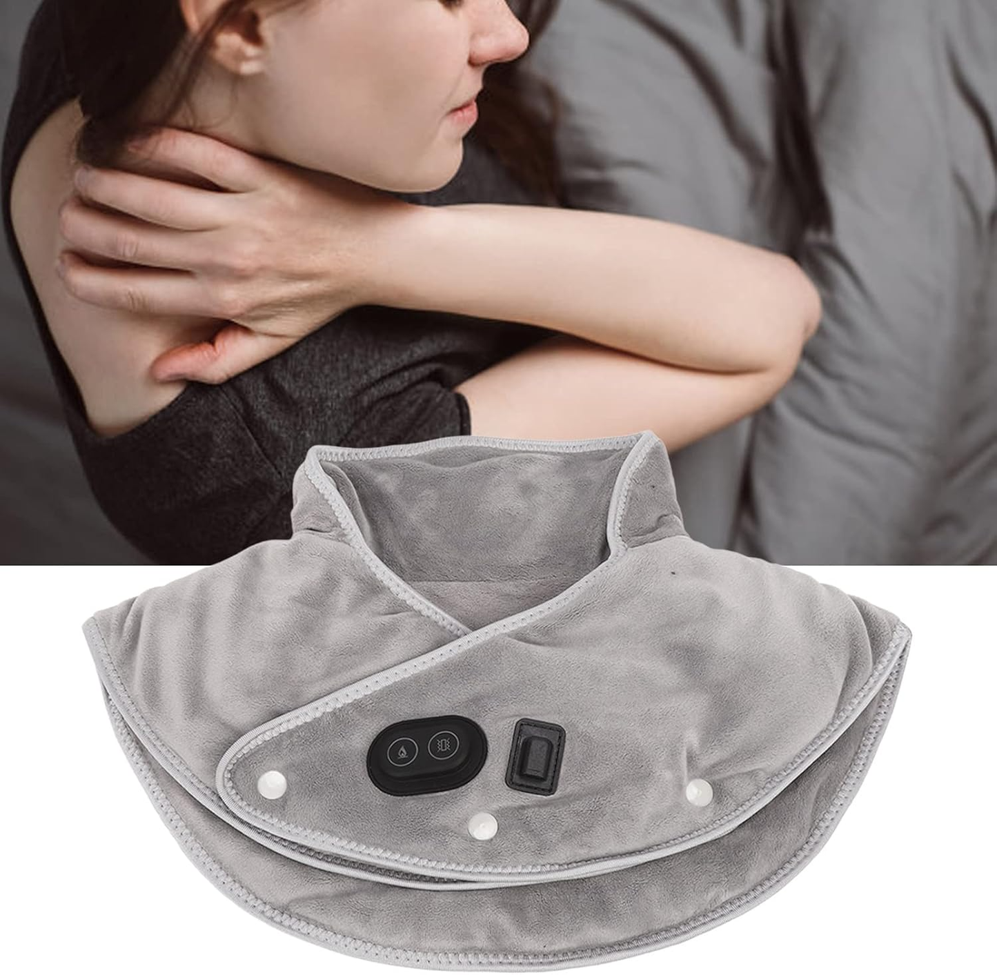 USB Electric Heating Pad for Neck & Shoulders | 3 Heat Settings