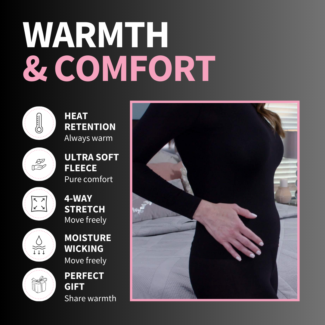 Seamless Thermal Underwear Set - One Size Fits All