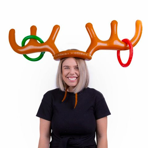 Christmas Inflatable Reindeer Game - Perfect Holiday Party Gift for All Ages