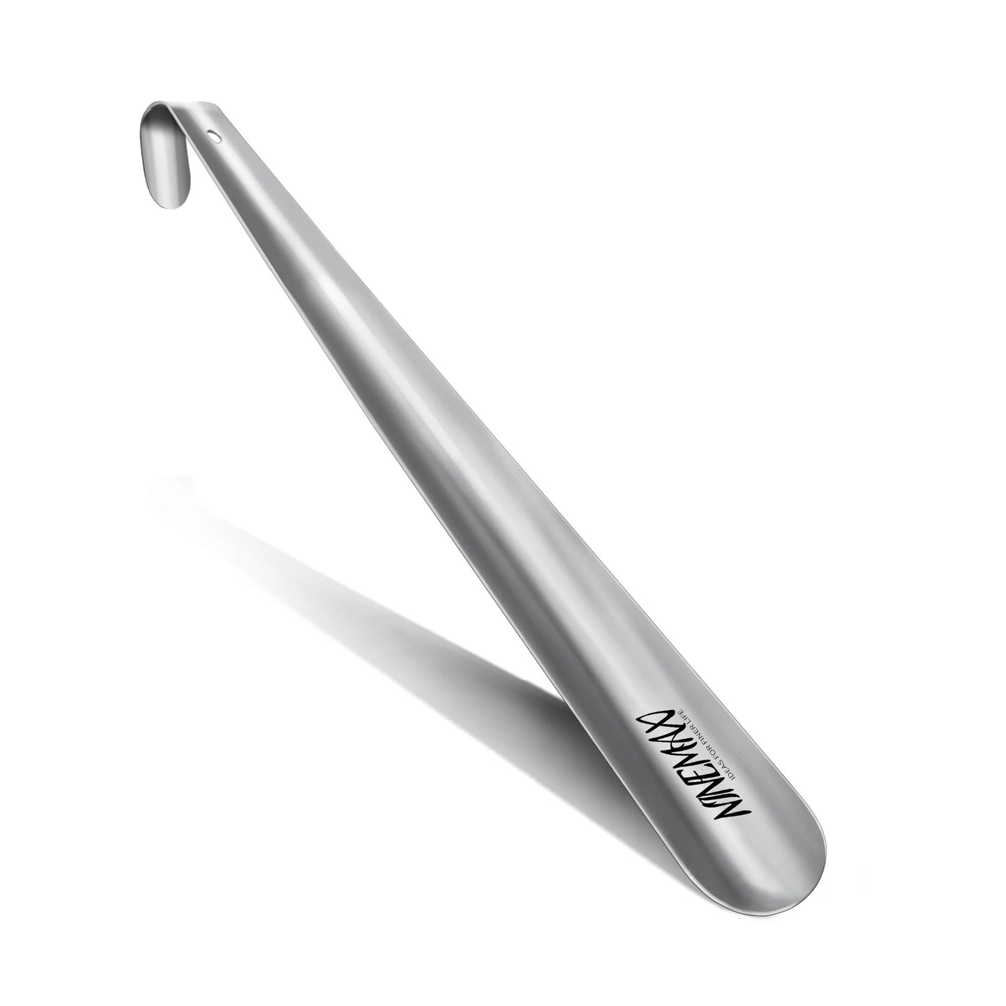 Extra Long Metal Shoe Horn – 16.5" Handle for Seniors & Easy Shoe Assistance