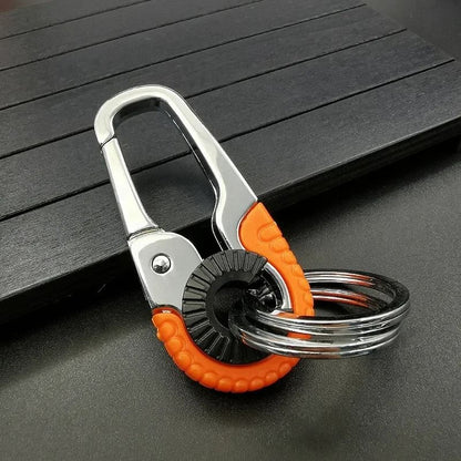 Stainless Steel Keychain Buckle for Men – Carabiner Hook Keyring