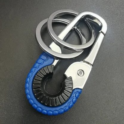 Stainless Steel Keychain Buckle for Men – Carabiner Hook Keyring