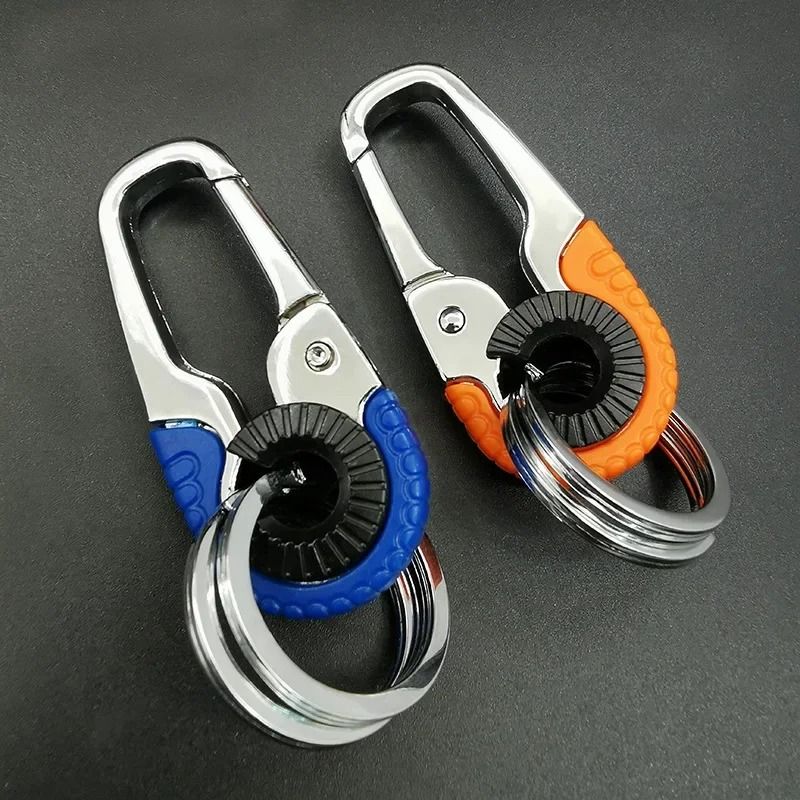 Stainless Steel Keychain Buckle for Men – Carabiner Hook Keyring