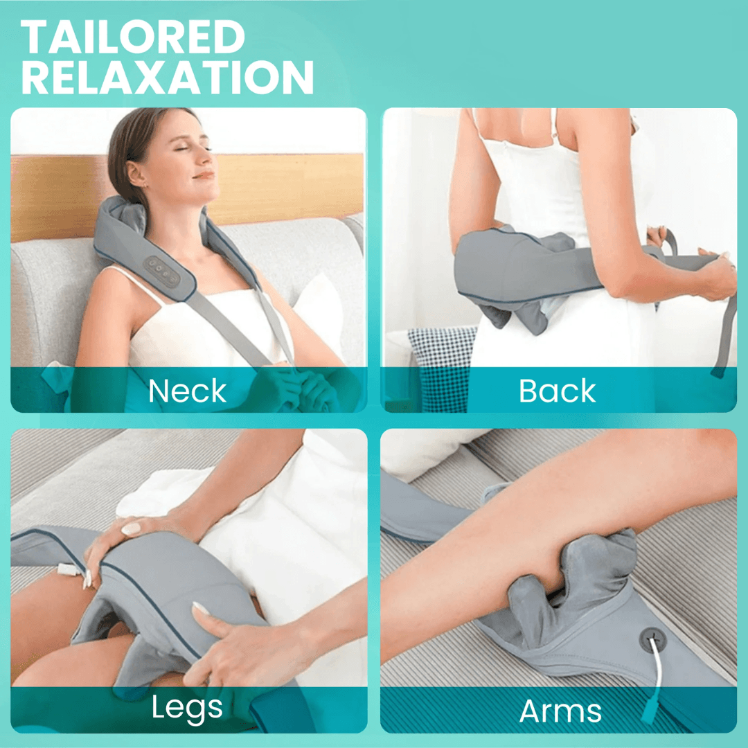 Neck & Shoulder Heat Massager – Therapeutic Relaxation Tool