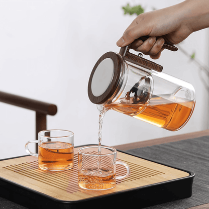 Magic Glass Teapot with Strainer