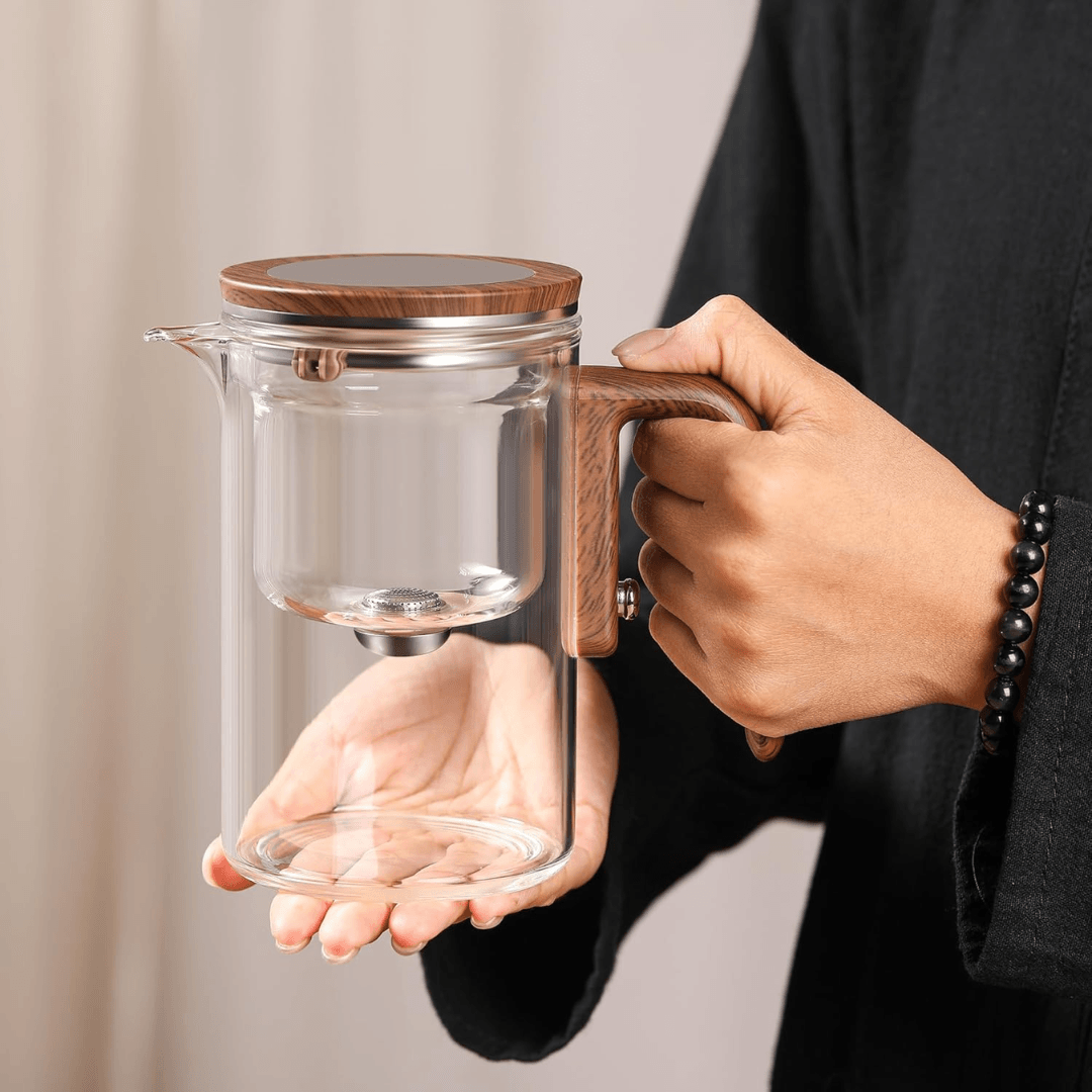 Magic Glass Teapot with Strainer