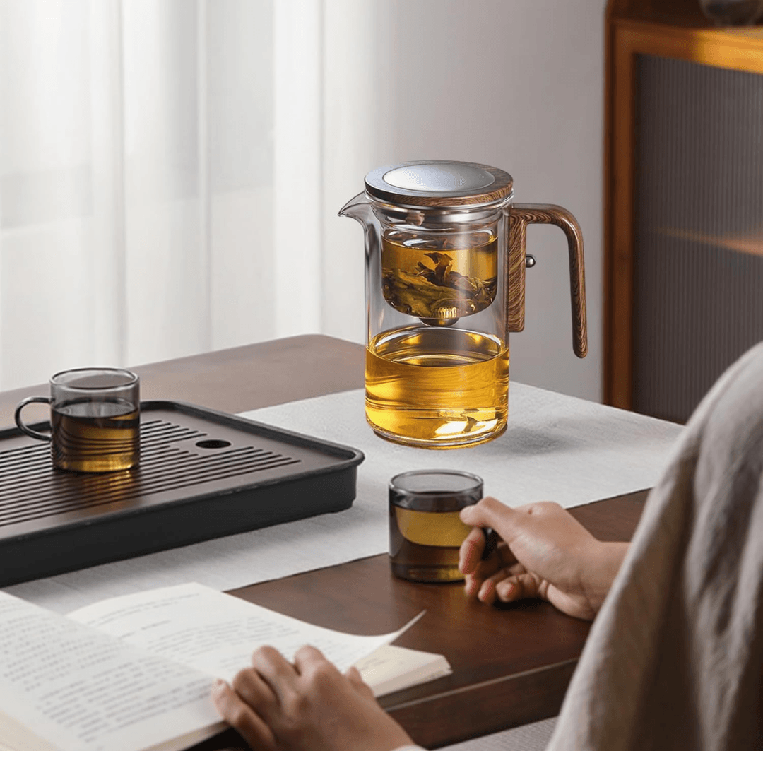 Magic Glass Teapot with Strainer