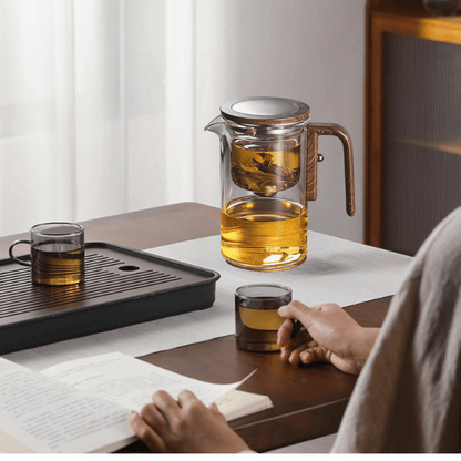 Magic Glass Teapot with Strainer
