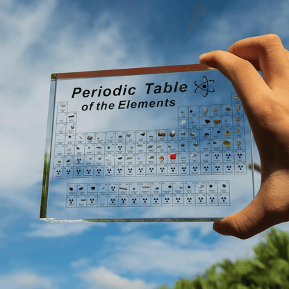 Periodic Table with Elements LED Night Light Table Lamp